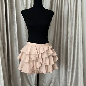 Ruffle Mini Skirt